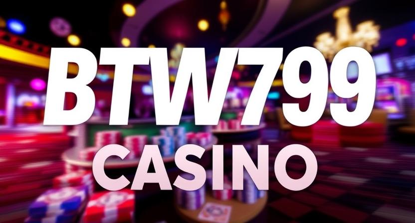 BTW799 casino online gaming interface
