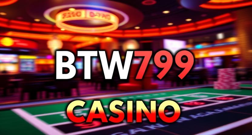 Live dealer streaming tables on BTW799 casino